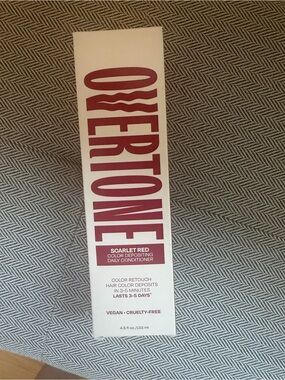 🆕 Overtone Scarlet Red Color Depositing Daily Conditioner